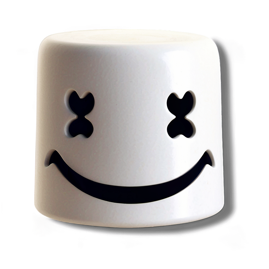 Marshmello Face D PNG image