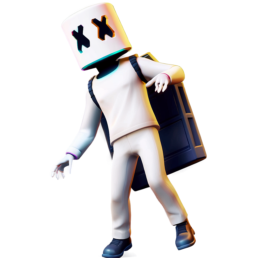 Marshmello Fortnite Battle Pass Png 78 PNG image