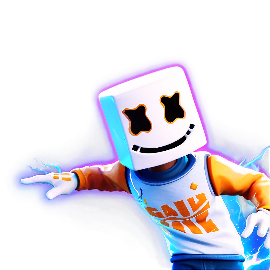 Marshmello Skin Fortnite Png 28 PNG image