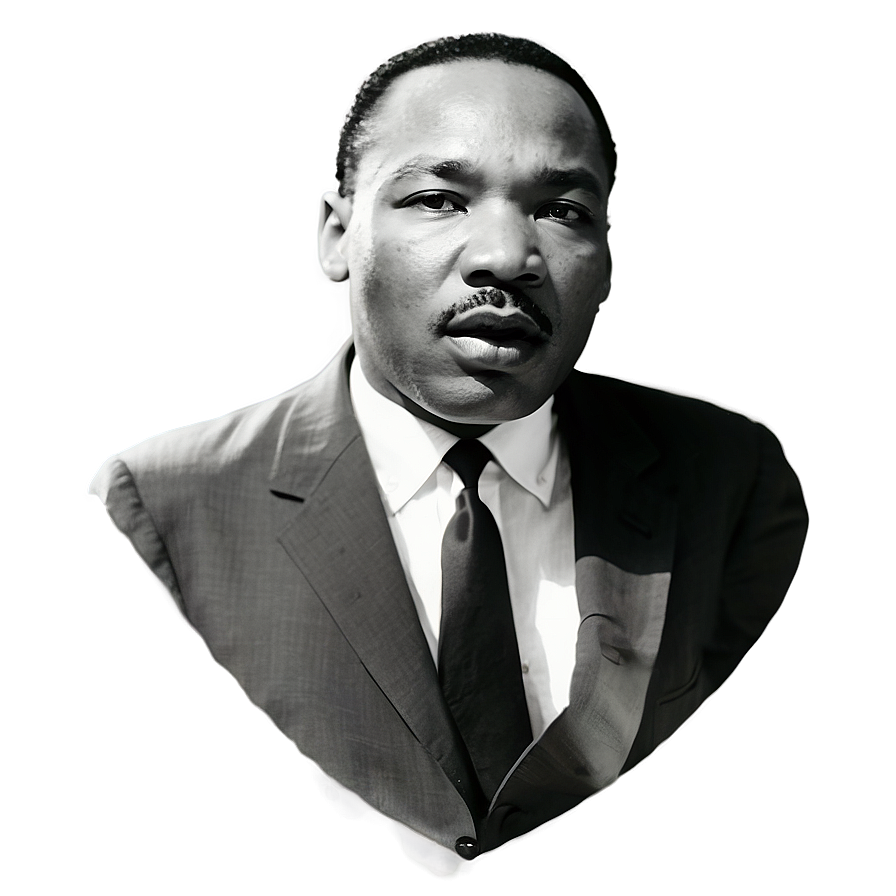 Martin Luther King Jr Historic Moment Png 06202024 PNG image