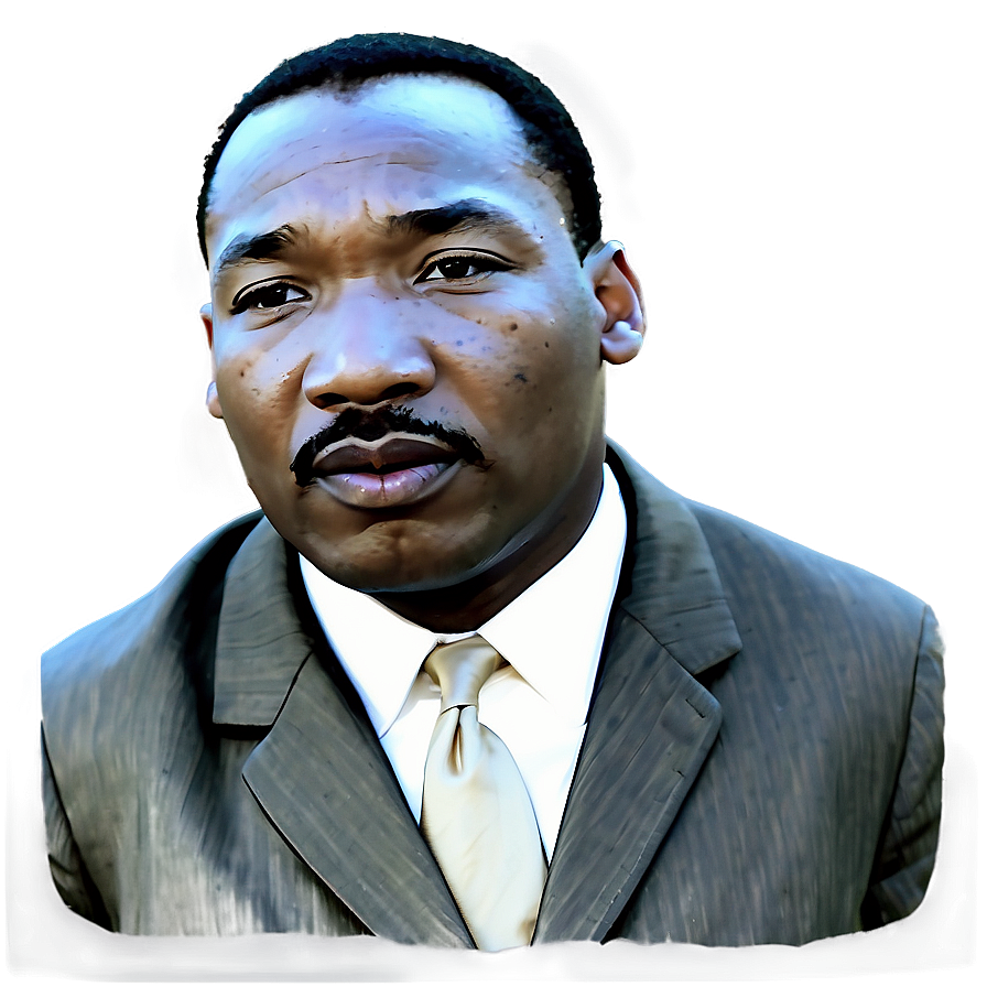 Martin Luther King Jr Peaceful Leader Png Lyv99 PNG image