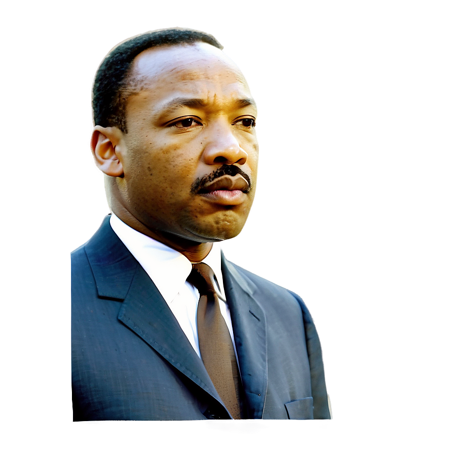 Martin Luther King Jr Profile Png Kfp50 PNG image