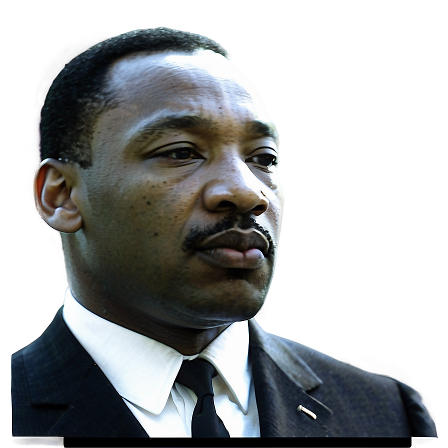 Martin Luther King Jr Silhouette Png 06202024 PNG image