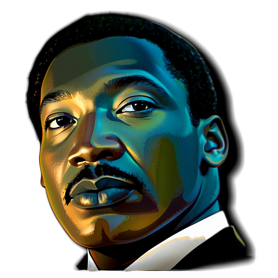 Martin Luther King Jr Silhouette Png 06202024 PNG image