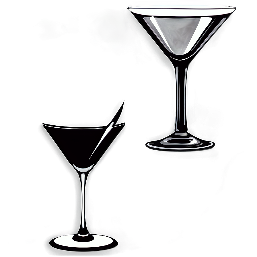 Martini Glass Silhouette Png 82 PNG image