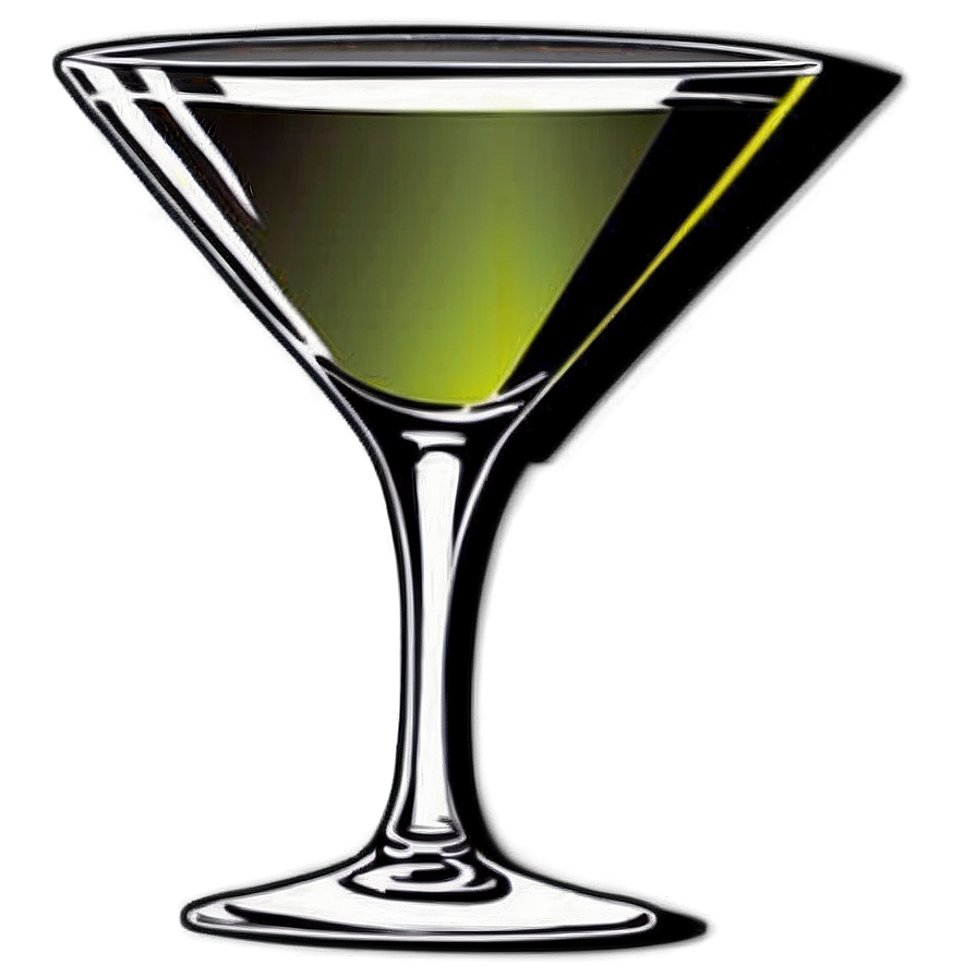 Martini Glass Silhouette Png Pnh PNG image