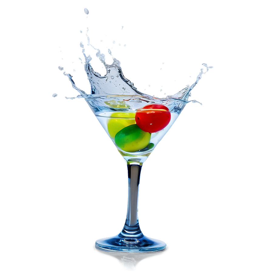 Martini Splashing Over Png Kmf60 PNG image