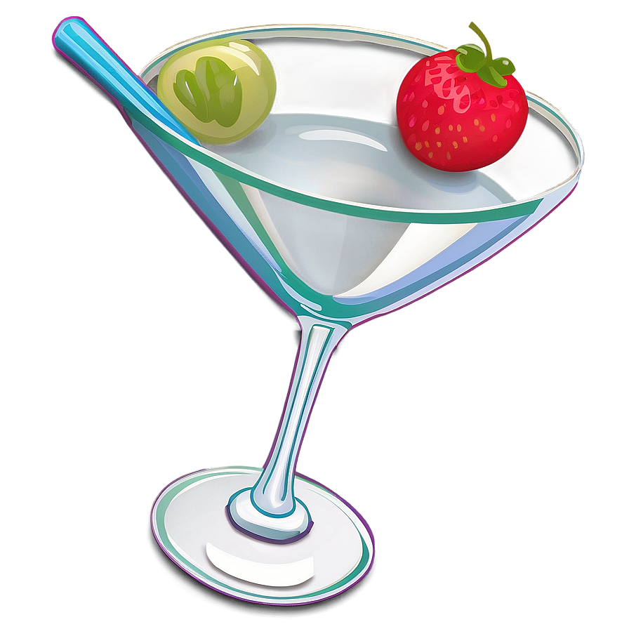 Martini Stirring Spoon Png 05242024 PNG image