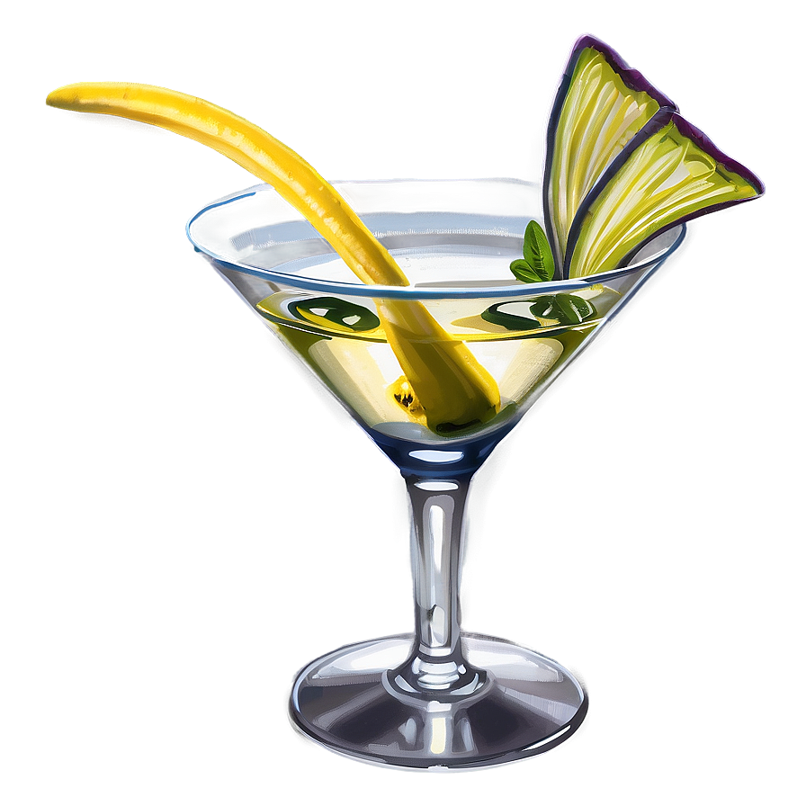 Martini With A Twist Png Grf PNG image