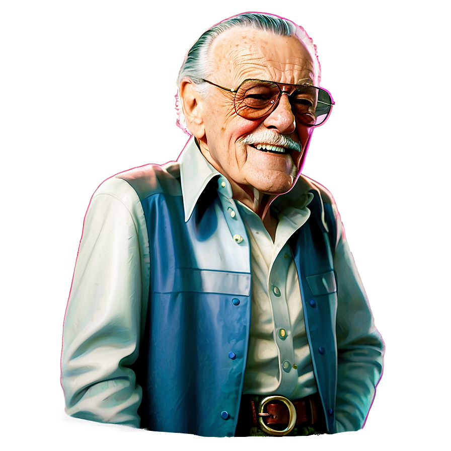 Marvel Comics Legend Stan Lee Png Vfj PNG image