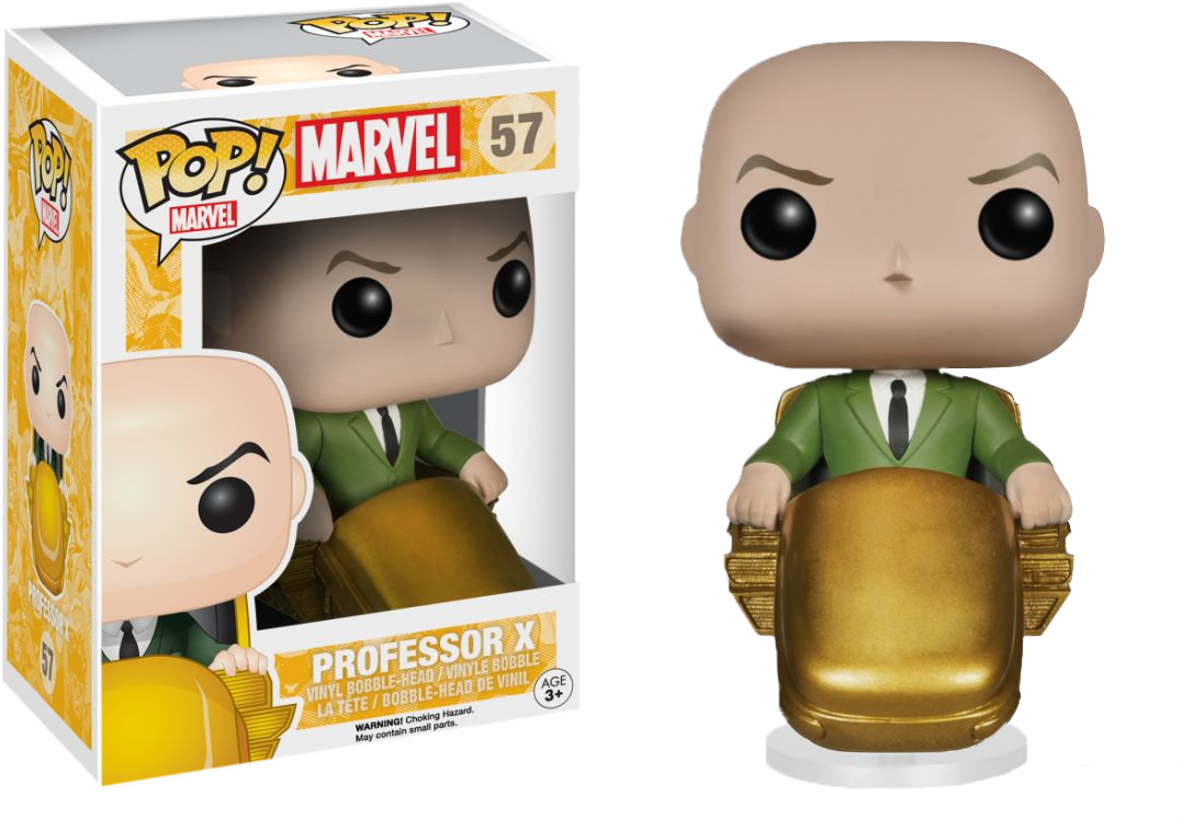 Marvel Professor X Funko Pop PNG image