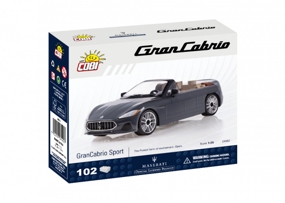 Maserati Gran Cabrio Sport C O B I Model Kit PNG image