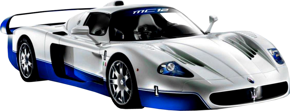 Maserati_ M C12_ Supercar PNG image