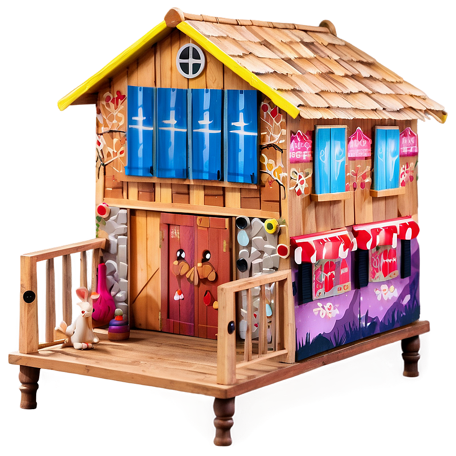 Masha's Adventure House Png Qeo83 PNG image