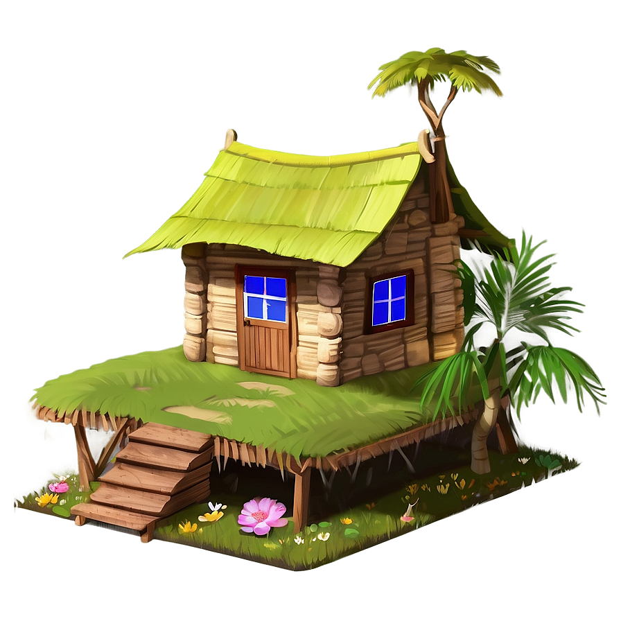 Masha's Animated World Home Png Fso32 PNG image