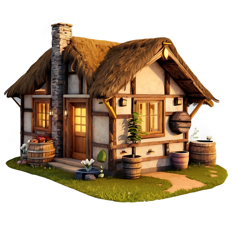 Masha's Cozy Cottage Png Axg9 PNG image