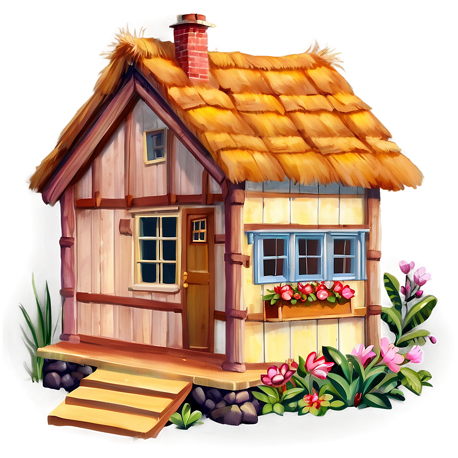 Masha's Cozy Cottage Png Jua PNG image