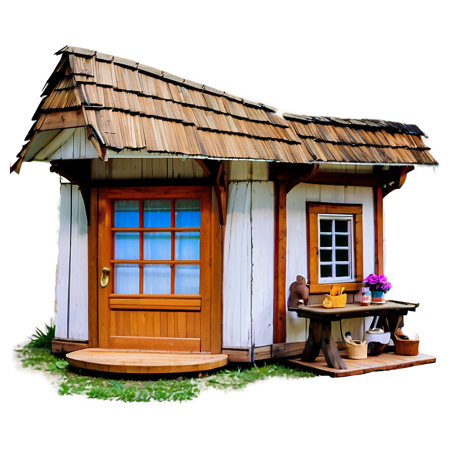 Masha's Storybook Cottage Png 06272024 PNG image