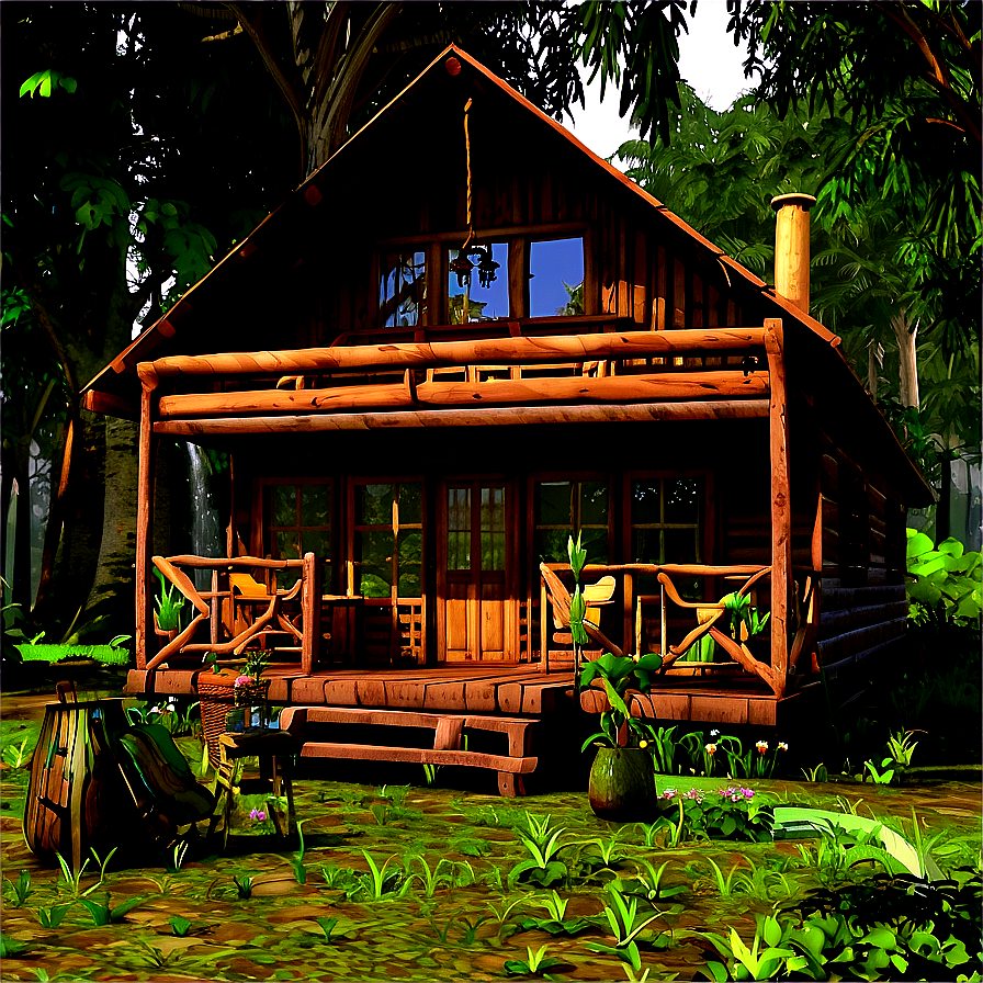 Masha's Woodland Retreat Png 20 PNG image