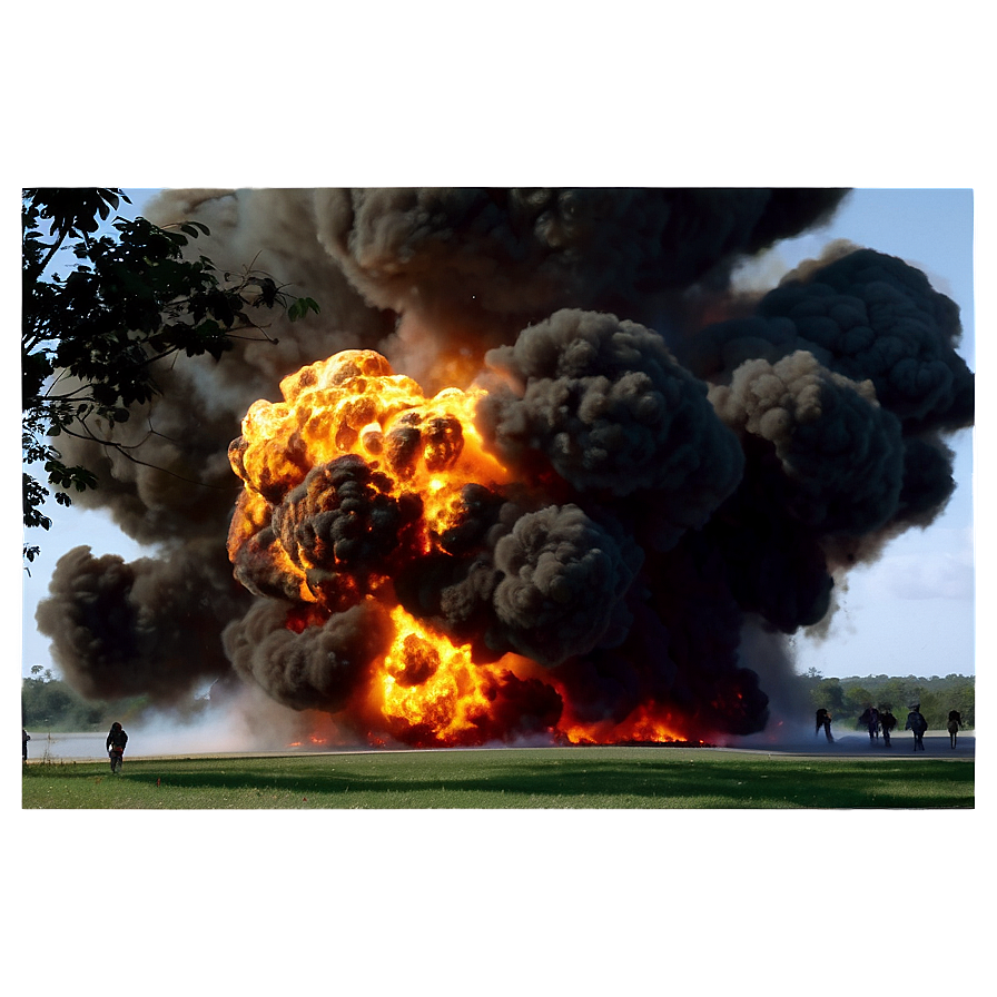 Massive Explosion Scene Png Hea32 PNG image