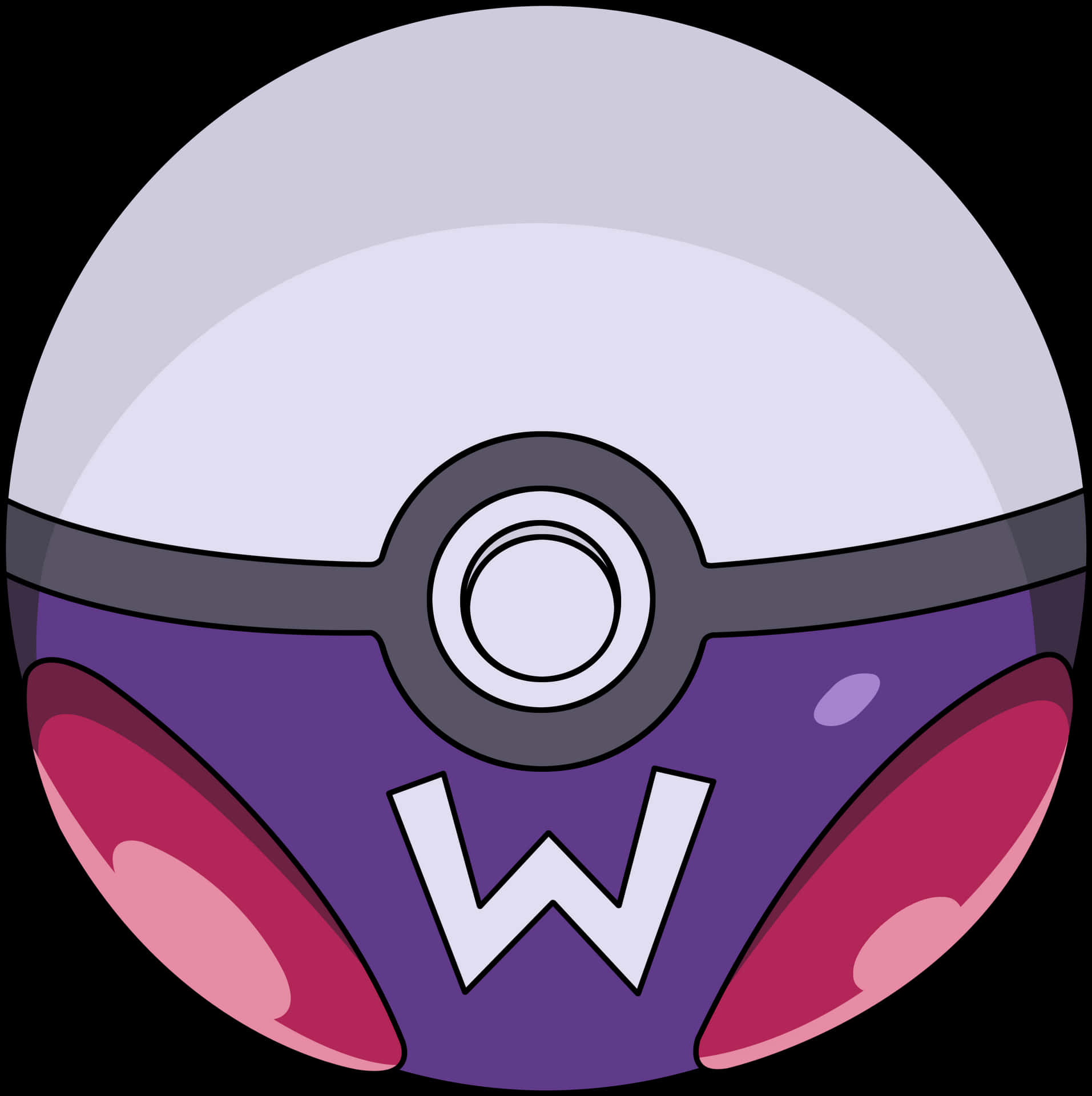 Master Ball Pokemon PNG image