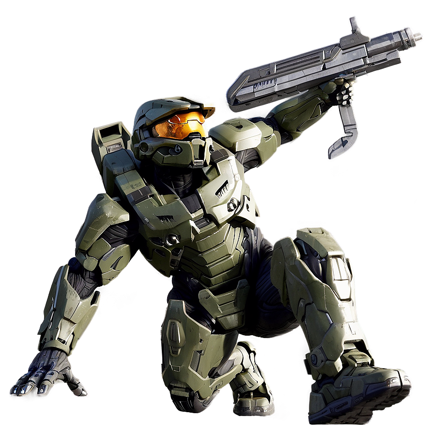 Master Chief Halo High Resolution Png Fmj62 PNG image