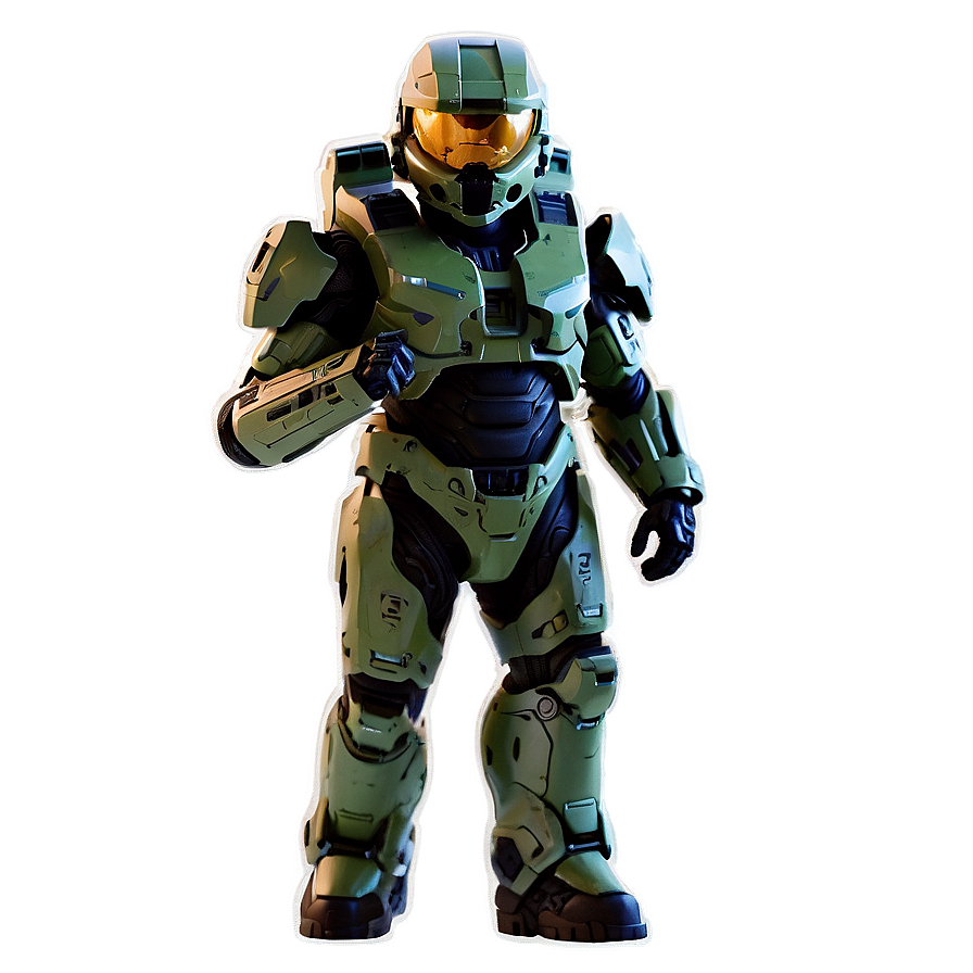 Master Chief Halo Side View Png 63 PNG image