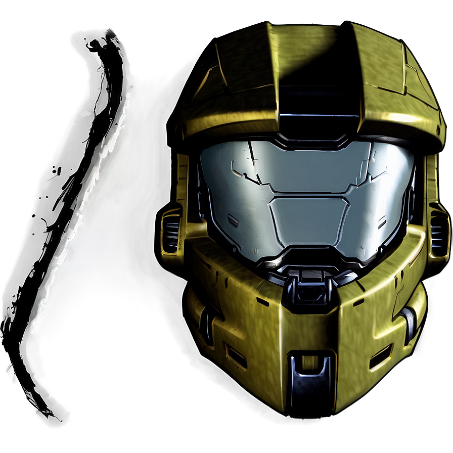 Master Chief Helmet Sketch Png Gav PNG image