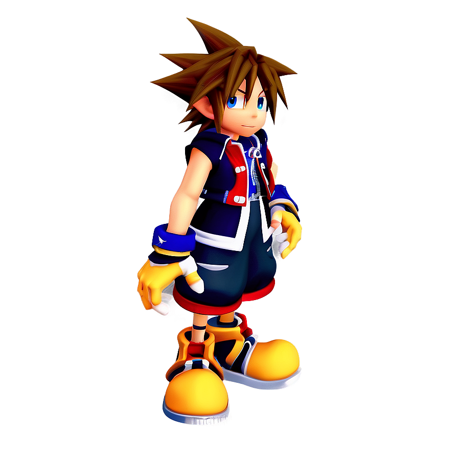 Master Sora Kingdom Hearts Png Qqx63 PNG image