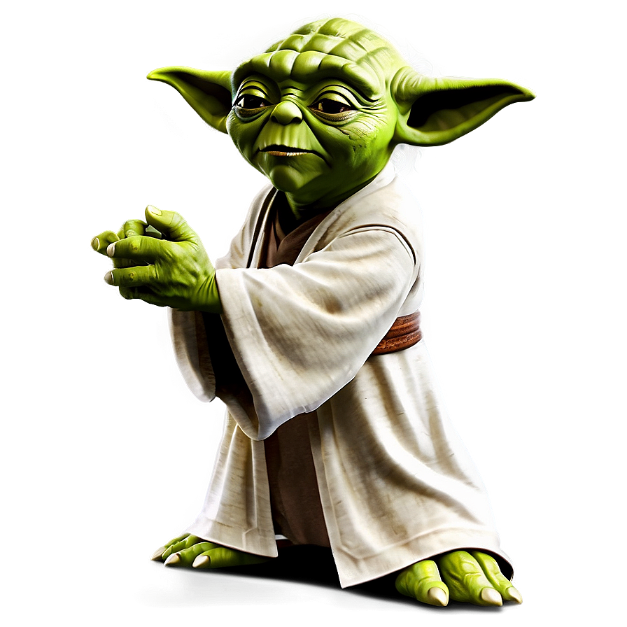 Master Yoda Cartoon Png 05232024 PNG image