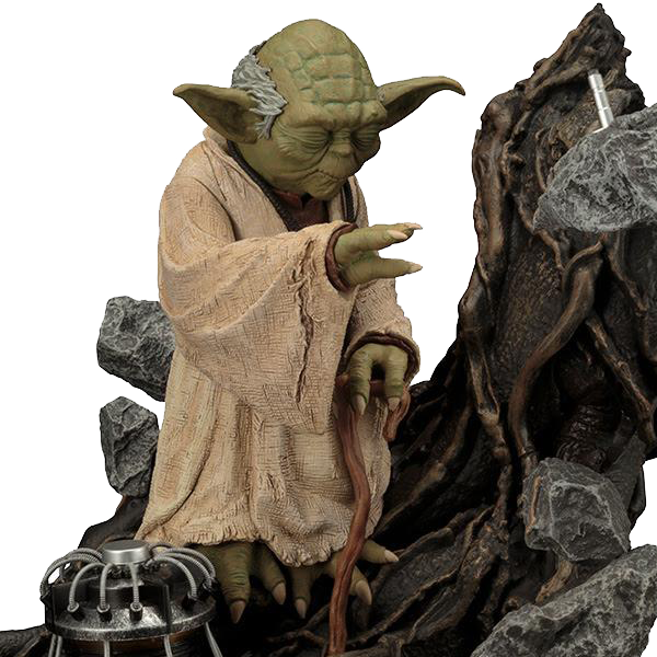 Master Yoda Using The Force PNG image