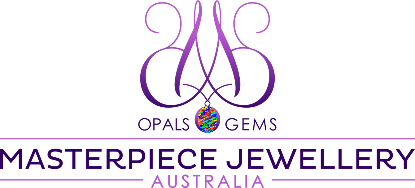 Masterpiece Jewellery Opals Gems Logo PNG image