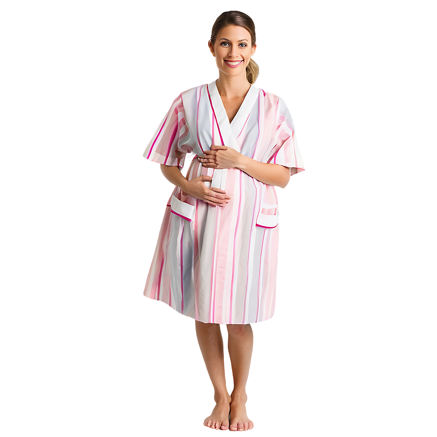 Maternity Nursing Robe Png Dkn62 PNG image