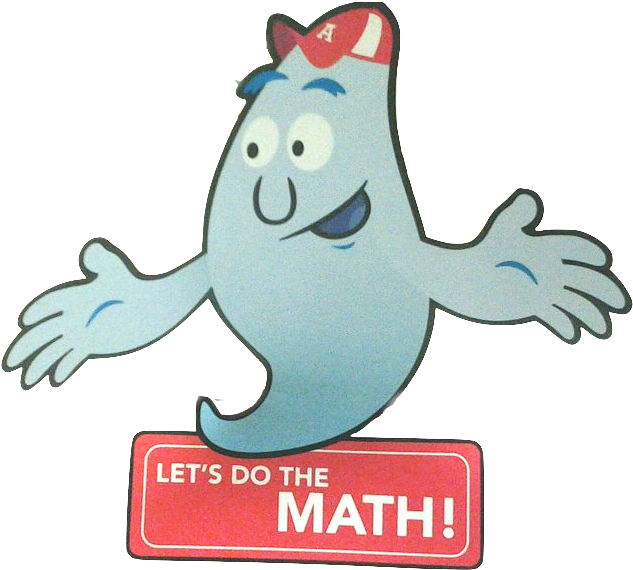 Math Mascot Cartoon Character PNG image