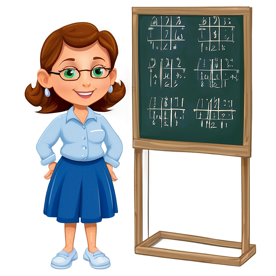 Math Teacher Png Bgq PNG image