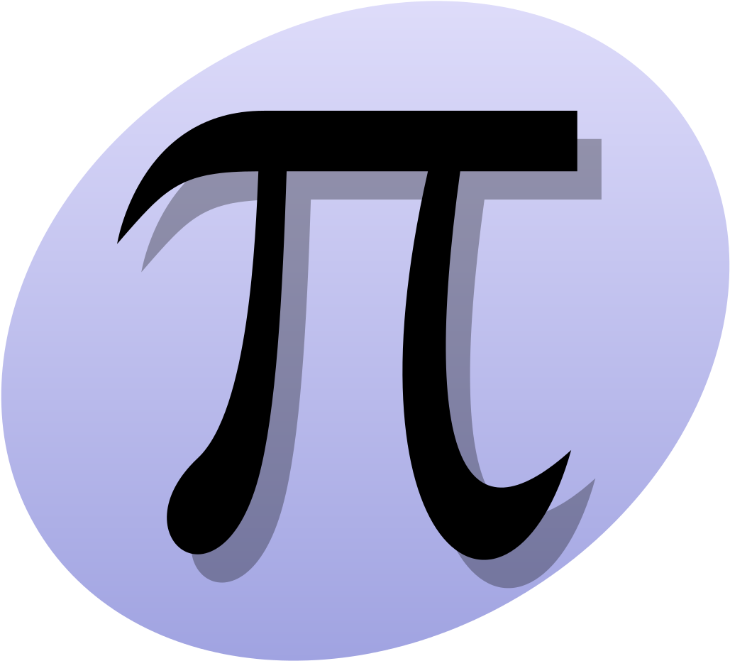 Mathematical Pi Symbol PNG image