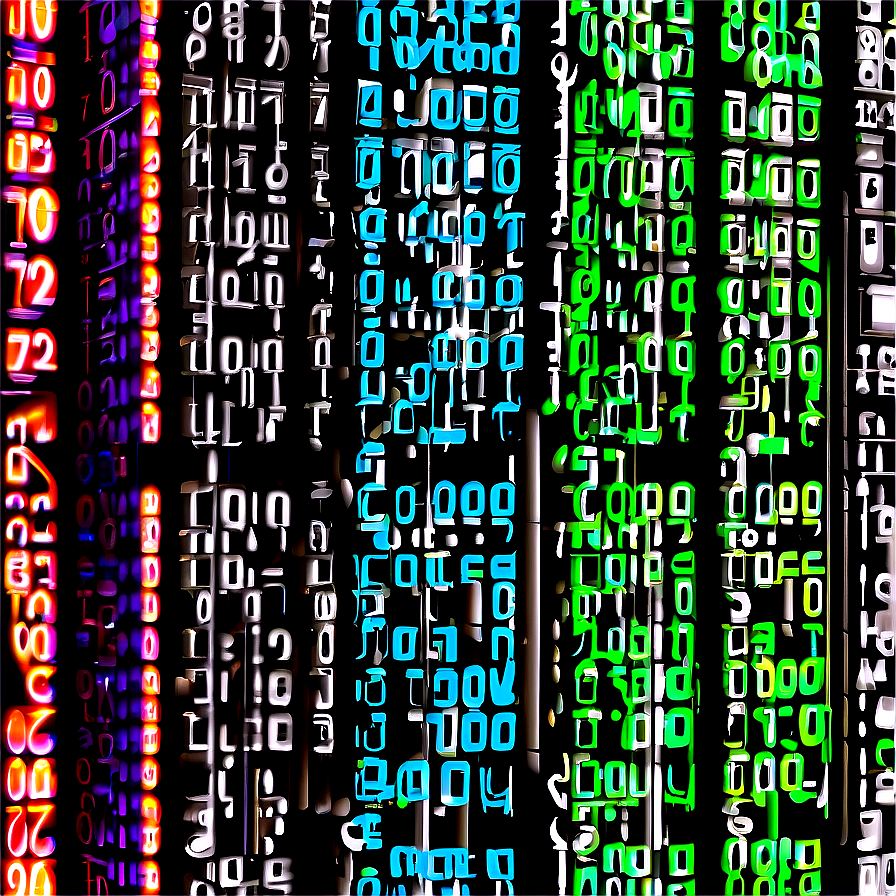 Matrix Code Background Png 06252024 PNG image