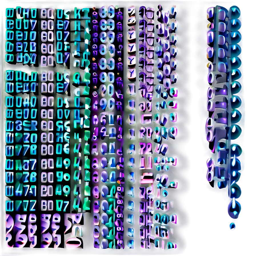 Matrix Code Cyber Matrix Png 06252024 PNG image