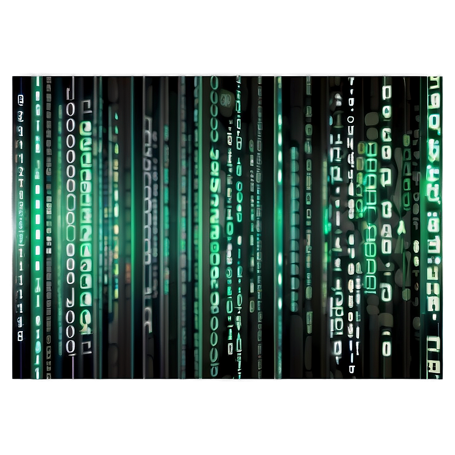 Matrix Code Cyber Network Png 9 PNG image