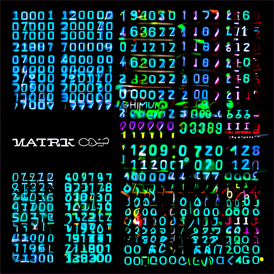 Matrix Code Cybersecurity Png Ovs PNG image