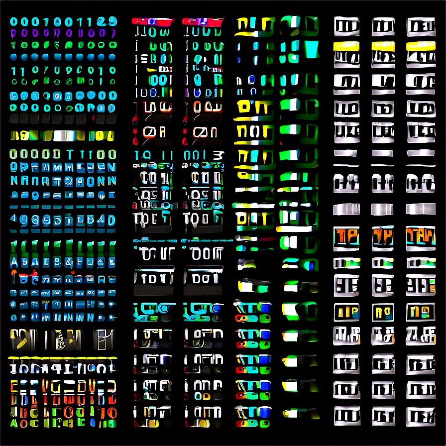 Matrix Code Hacker Interface Png 06252024 PNG image