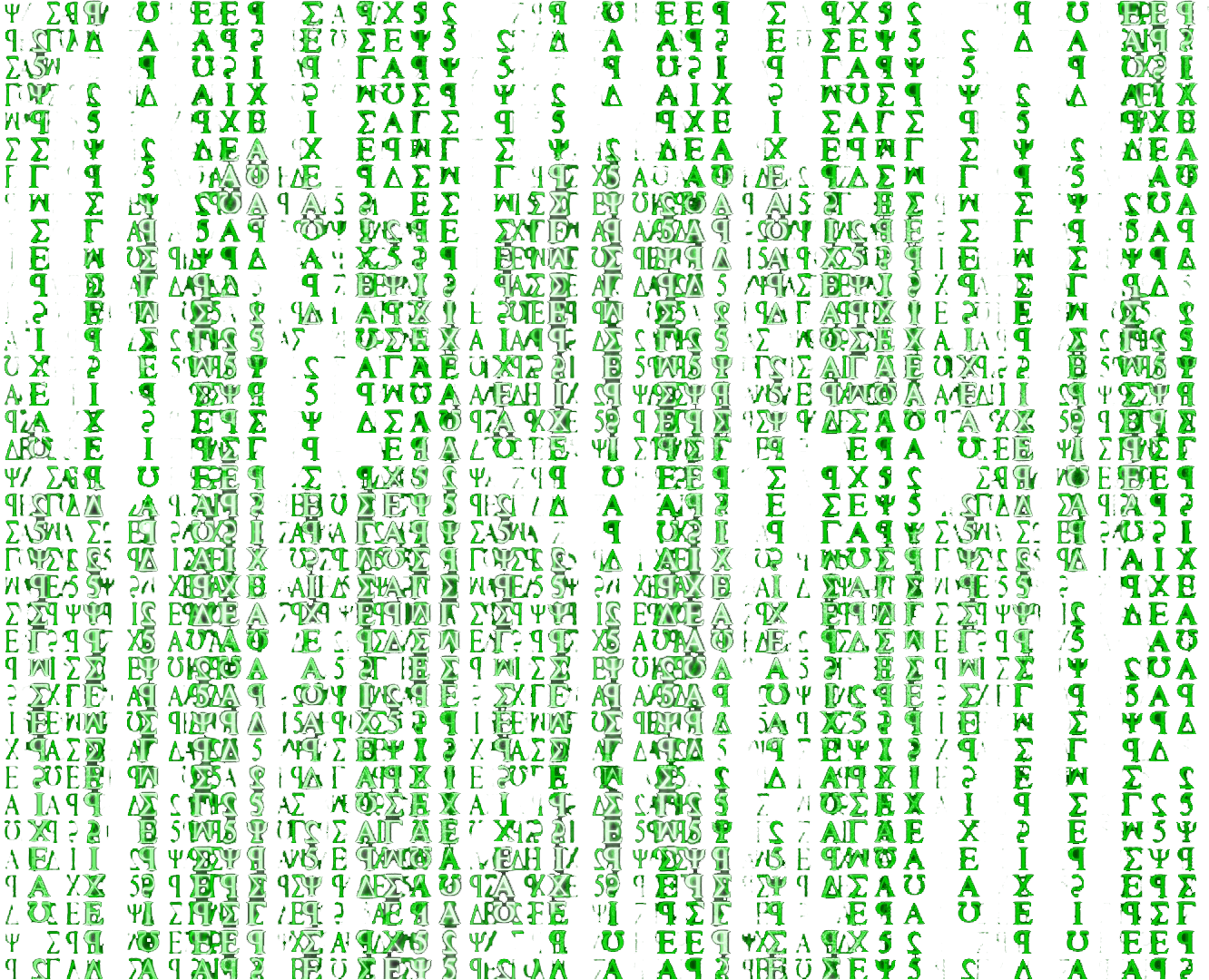 Matrix Digital Rain Background PNG image