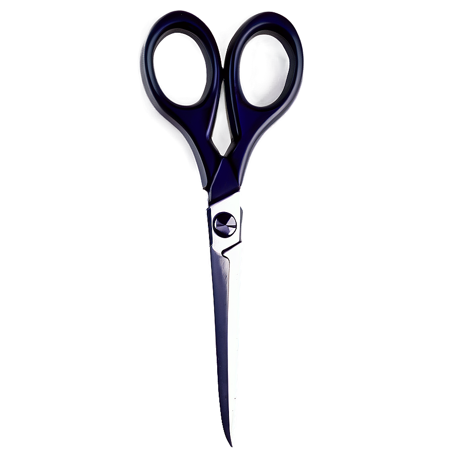 Matte Black Barber Scissors Png 06132024 PNG image