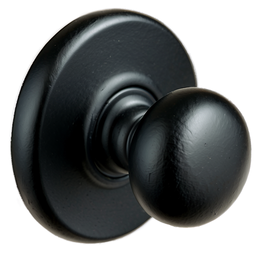 Matte Black Doorknob Png 39 PNG image