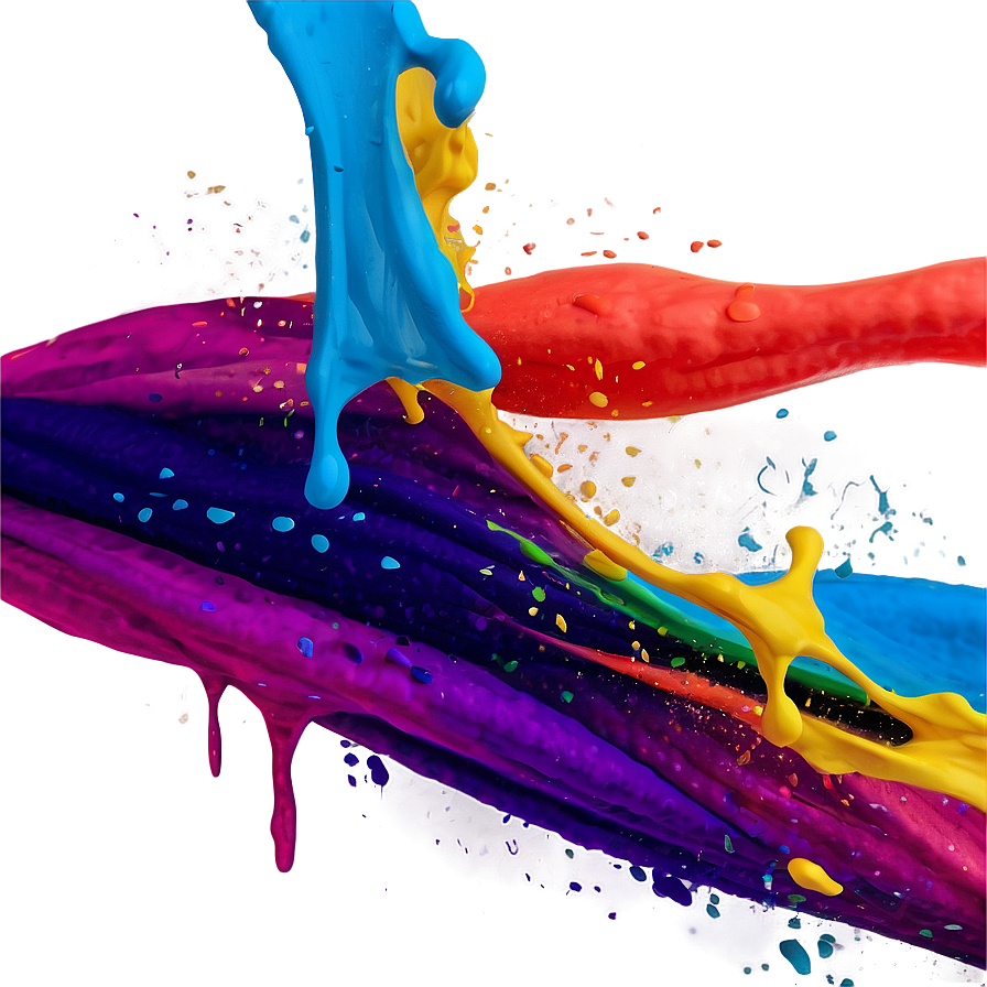 Matte Color Splash Png 23 PNG image