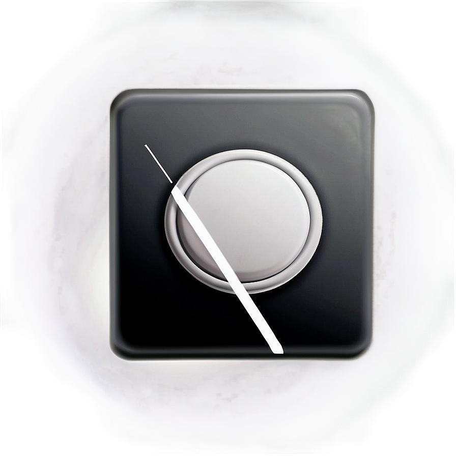 Matte Finish White Button Png 89 PNG image