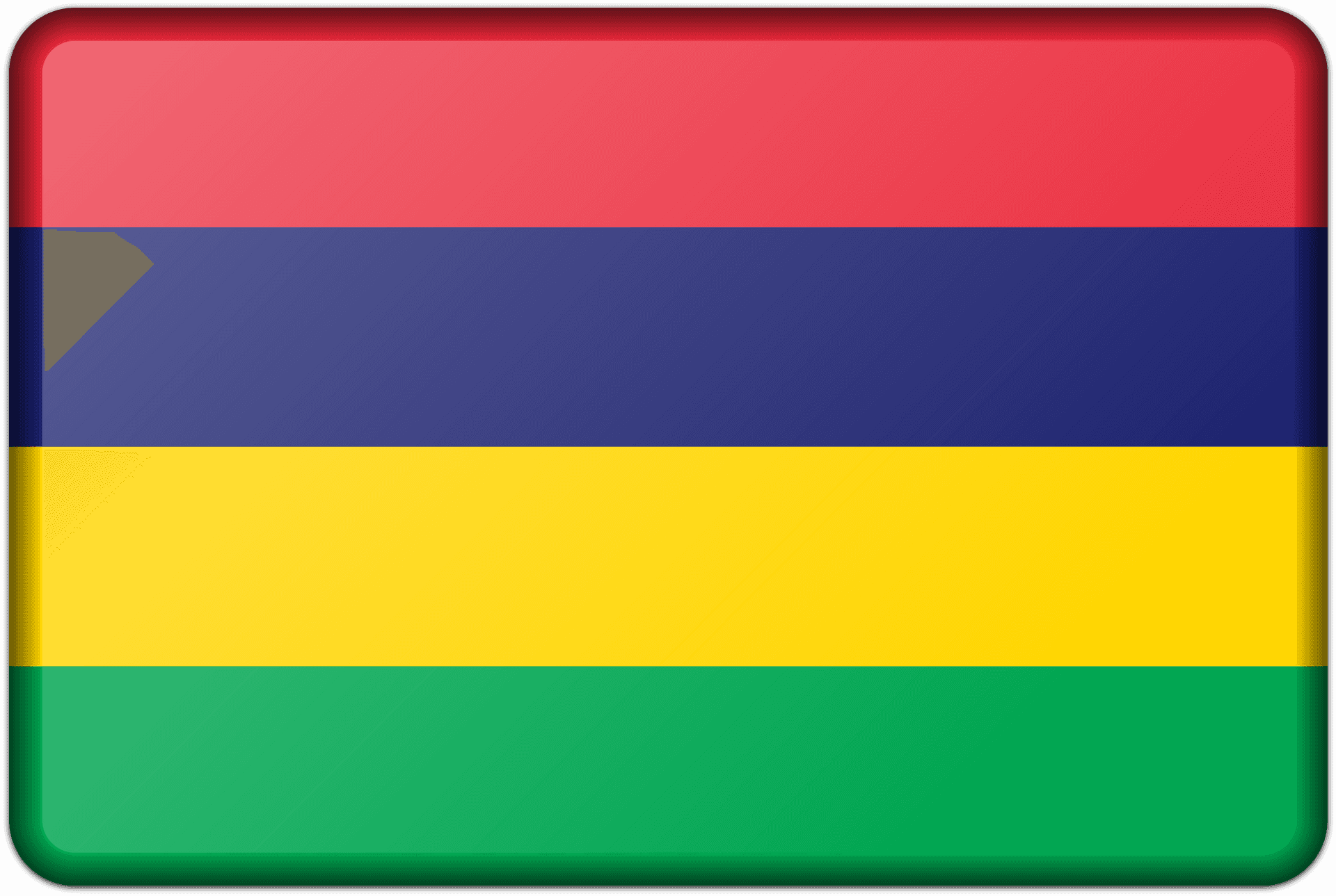 Mauritius Flag Graphic PNG image