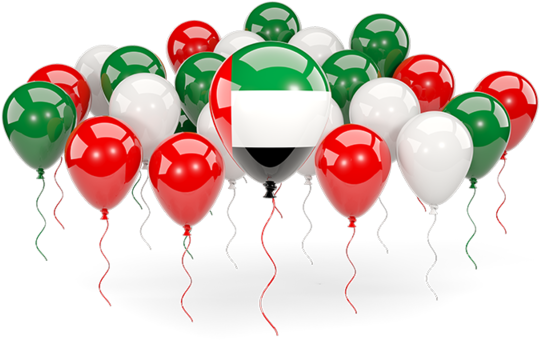 Mauritius Independence Day Celebration Balloons PNG image