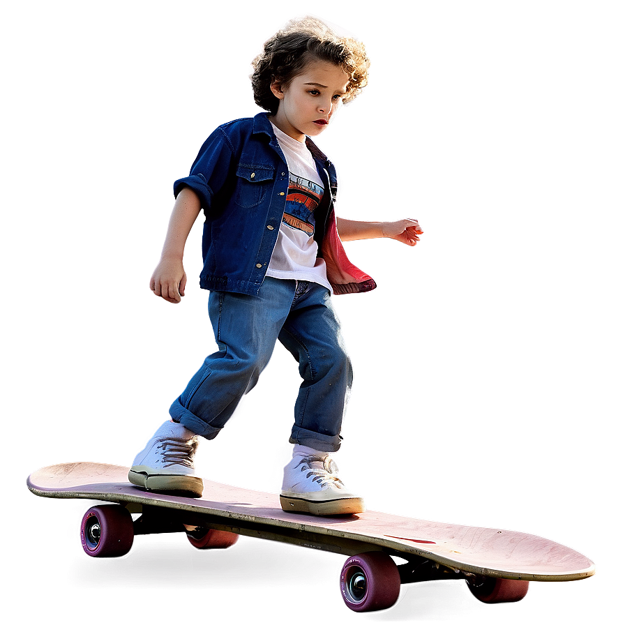 Max Skateboarding Stranger Things Png 12 PNG image