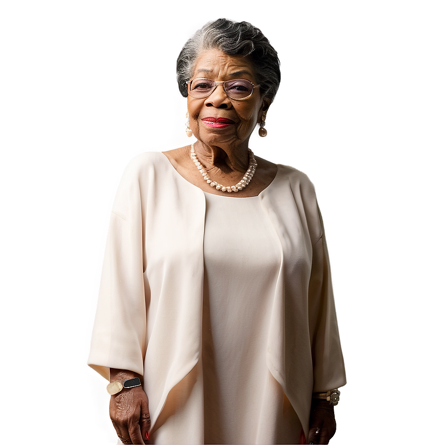 Maya Angelou Champion For Equality Png 06282024 PNG image